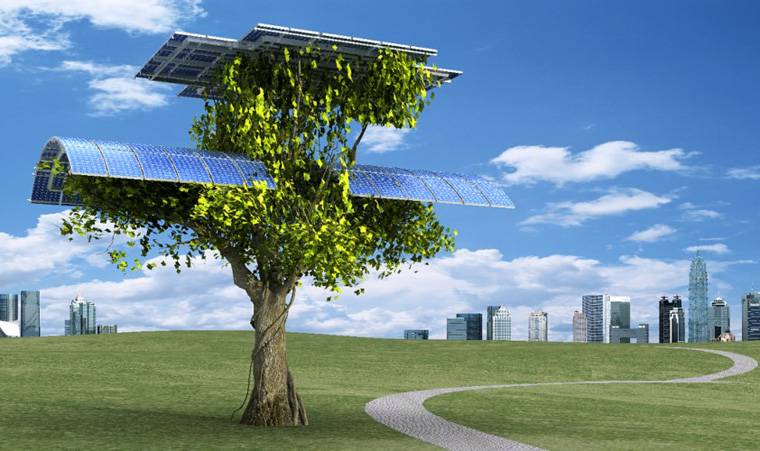 太陽能發(fā)電樹的資料，什么是太陽樹