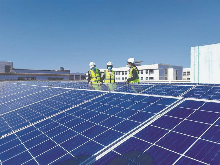 全中國光伏覆蓋面積，分布式光伏市場空間都超萬億