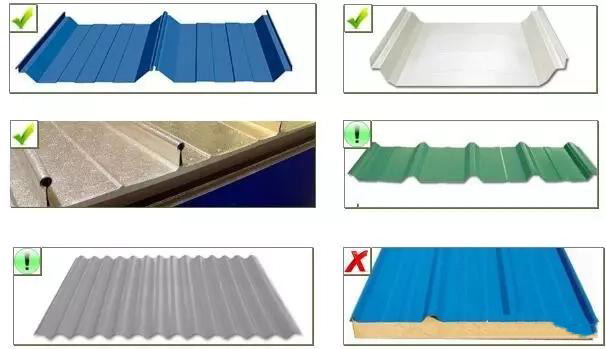 壓型鋼板是經(jīng)?？梢杂玫降模苯訆A在棱形上